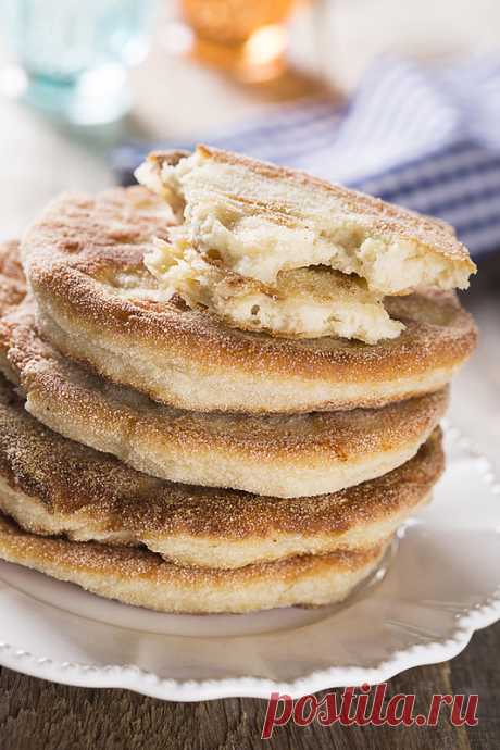 Лепешки с сыром на кефире - Home is in the kitchen