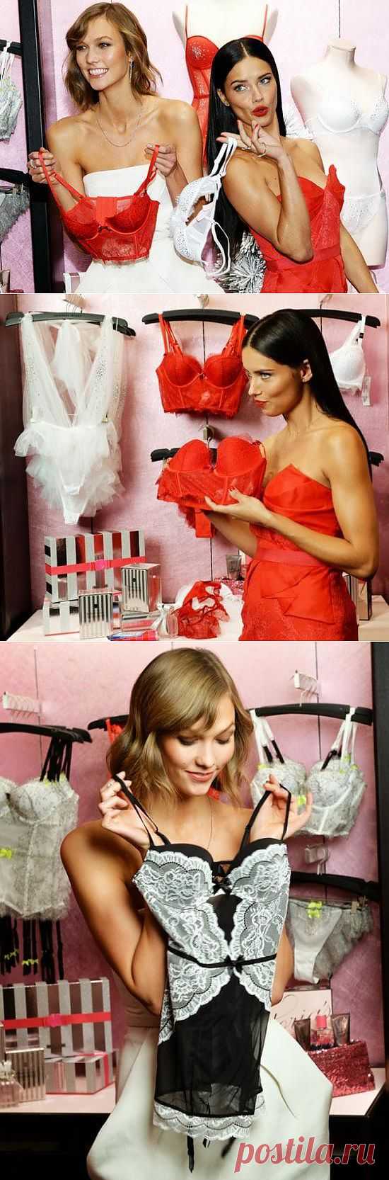 Рожденственнская коллекция белья Victoria"s Secret