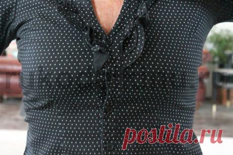 Как увеличить размер блузки. Просто и легко. Мастер-класс.