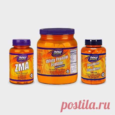 Спортивное питание NOW Foods поможет поддерживать форму