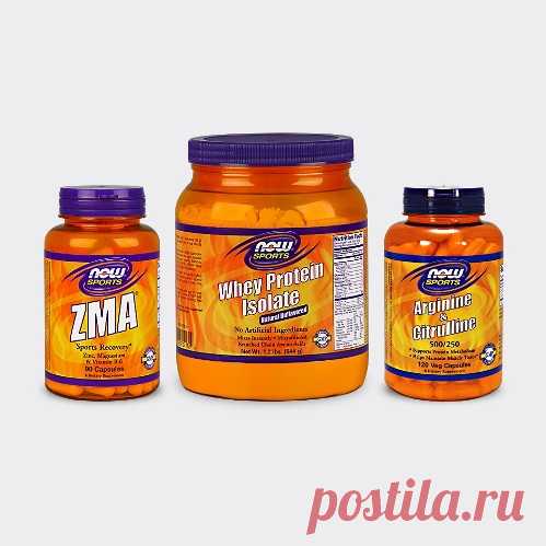 Спортивное питание NOW Foods поможет поддерживать форму