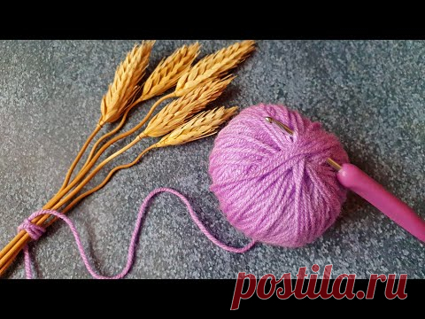 НЕОБЫЧНЫЕ ПОЛУСТОЛБИКИ С НАКИДОМ! Оказывается, не все знают, что их можно провязывать таким способом