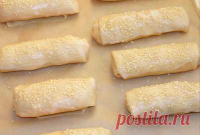 Слоеные пирожки с яблоками/Сайт с пошаговыми рецептами с фото для тех кто любит готовить