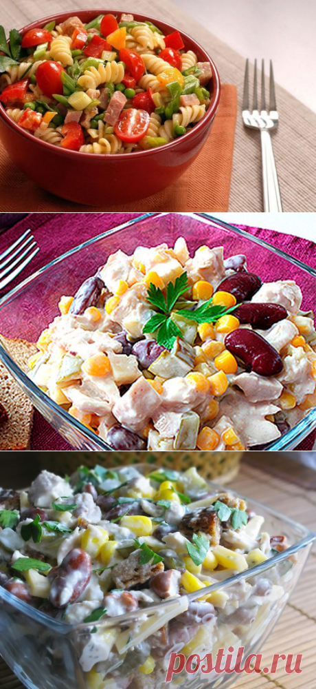 9 вкуснейших салатов на каждый день! Это подборка упростит Вам жизнь