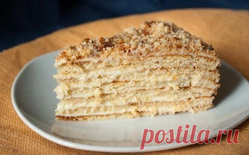 Лучшие кулинарные рецепты: Торт на сковородке