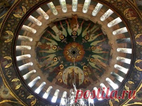 Kiev Pechersk Lavra, Церковь преподобных Антония и Феодосия. Трапезная палата. | Penochka приколол(а) это к доске ۩ Ukraine, Kiev