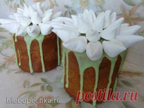 Кулич сметанный на сгущёнке - Хлебопечка.ру