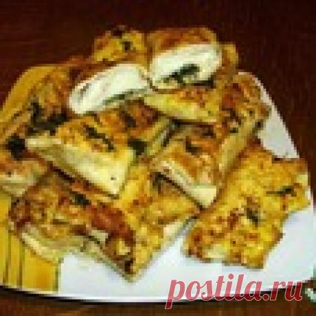 Сырные конвертики Кулинарный рецепт