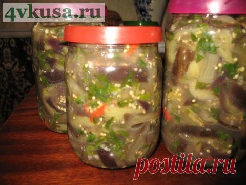 Острые хвостики из баклажан | 4vkusa.ru