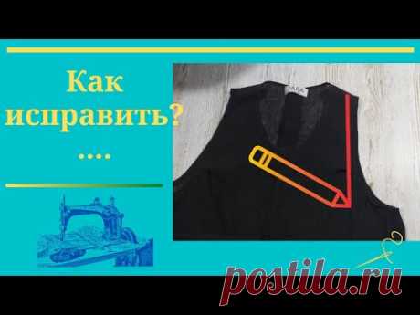 🔴КАК в блузу без рукавов пришить рукав?