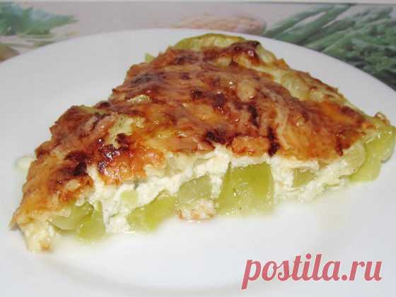 Кабачки, запечённые с сыром и омлетом - Простые рецепты Овкусе.ру
