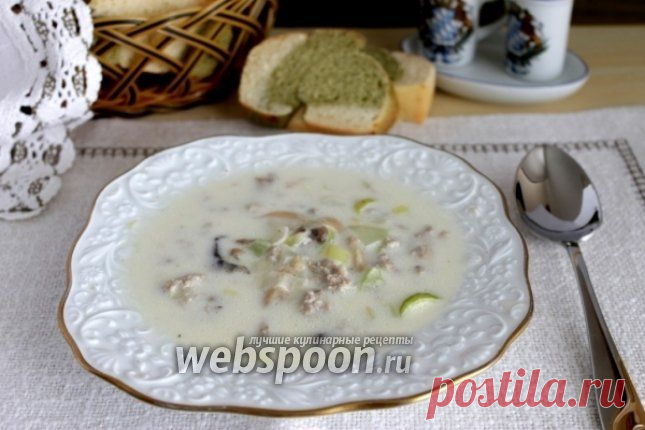 Немецкий сырный суп