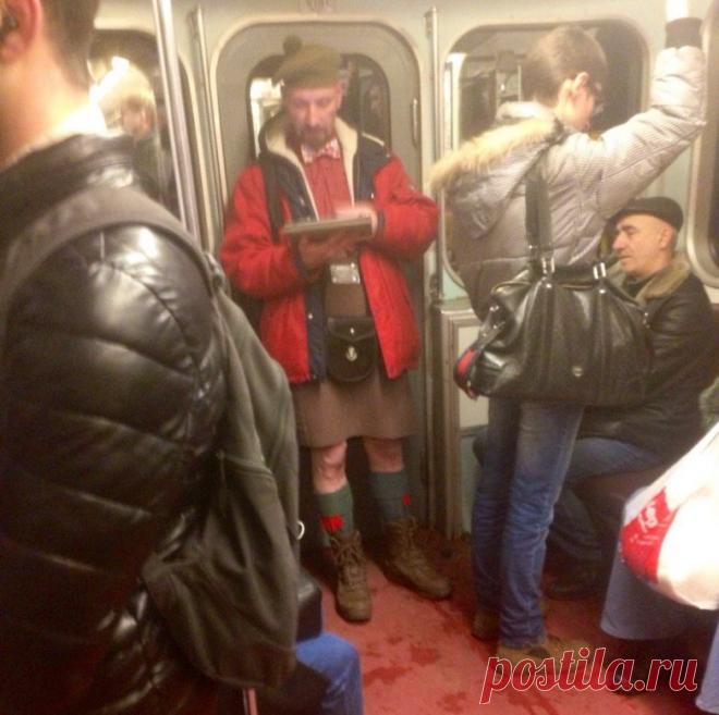 23 подтверждения, что в метро встречаются абсолютно уникальные персонажи