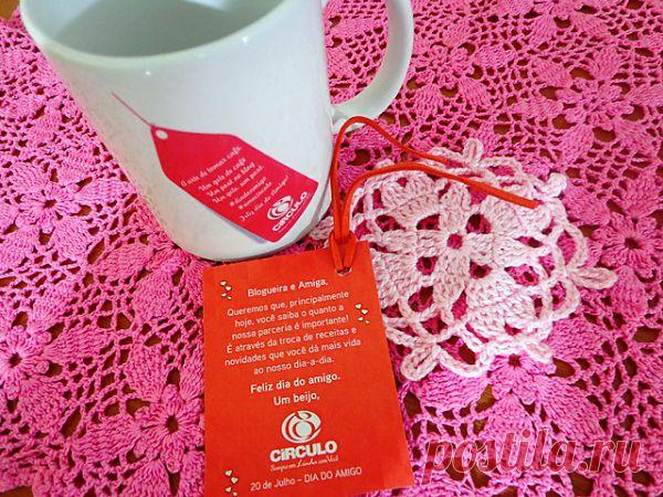 Tita Carré - Agulha e Tricot : Olhem o que ganhei da Círculo no Dia do Amigo