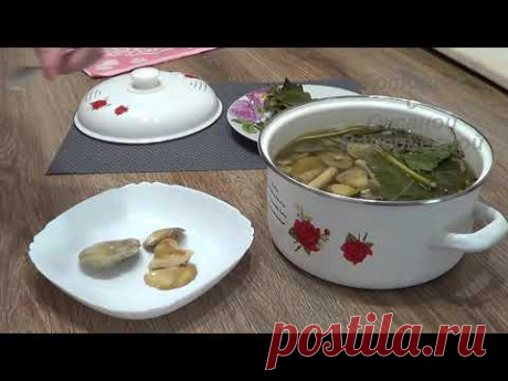 Соленые грузди через 2,5 месяца...
