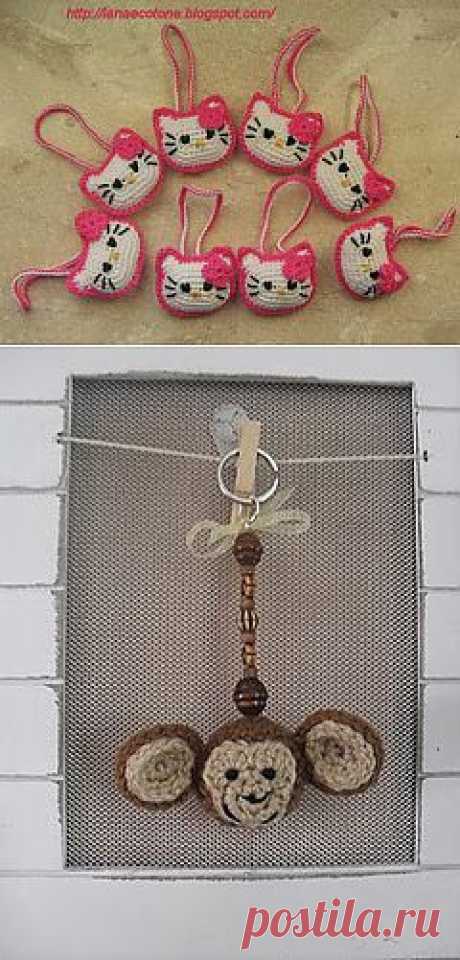 Бесплатный вязания крючком: Бесплатный крючком брелок Шаблоны