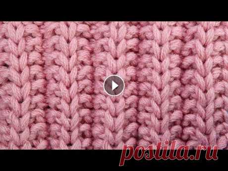Французская резинка спицами   Knitting ribbon pattern Узор спицами 52 Французская резинка спицами Knitting ribbon pattern Узор спицами 52 *ТОВАРЫ ДЛЯ ВЯЗАНИЯ от производителей* Эта резинка связана спицами и называется фр...