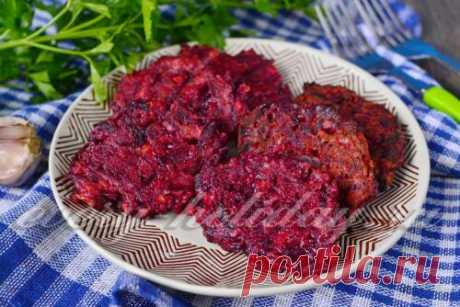 Котлеты из свеклы, самый вкусный рецепт с фото