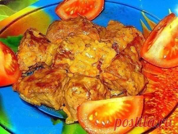 Как приготовить блюдо "печёночка"