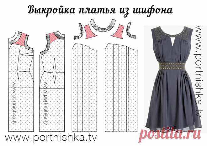 Vyikroyka-platya-iz-shifona.jpg (842×596)