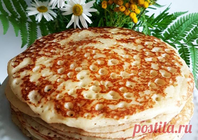 (12) Пышные дрожжевые блины на молоке с манной крупой - пошаговый рецепт с фото. Автор рецепта Ирина Фаткулина . - Cookpad