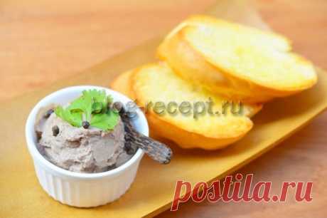 Паштет из печени куриной в домашних условиях с фото