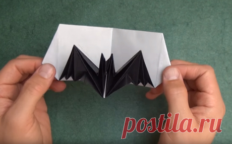 Pop-up открытка с летучей мышью от Джереми Шейфера