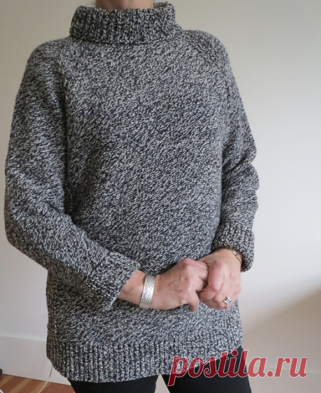 Свитер спицами женский Inside Story - Вяжи.ру