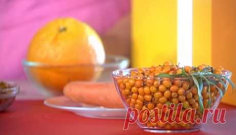 Салат из облепихи и моркови - Секреты.нет