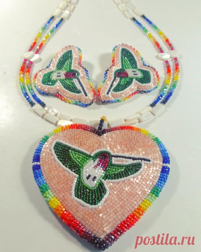 eff yeah indigenous fashion! necklace and earrings, Ta’neeszahnii Designs (Navajo)