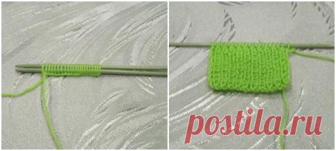 Легкий способ вязания носков двумя спицами