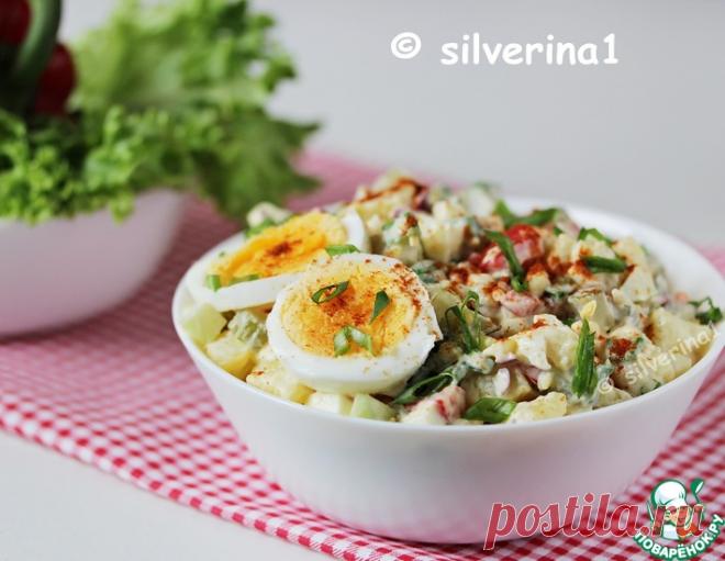 Американский картофельный салат – кулинарный рецепт