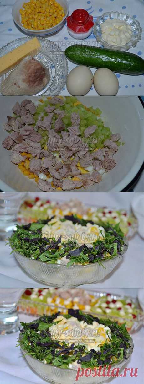 Салат на Пасху с мясом и сыром. Нежный ангел. Рецепт с пошаговыми фото