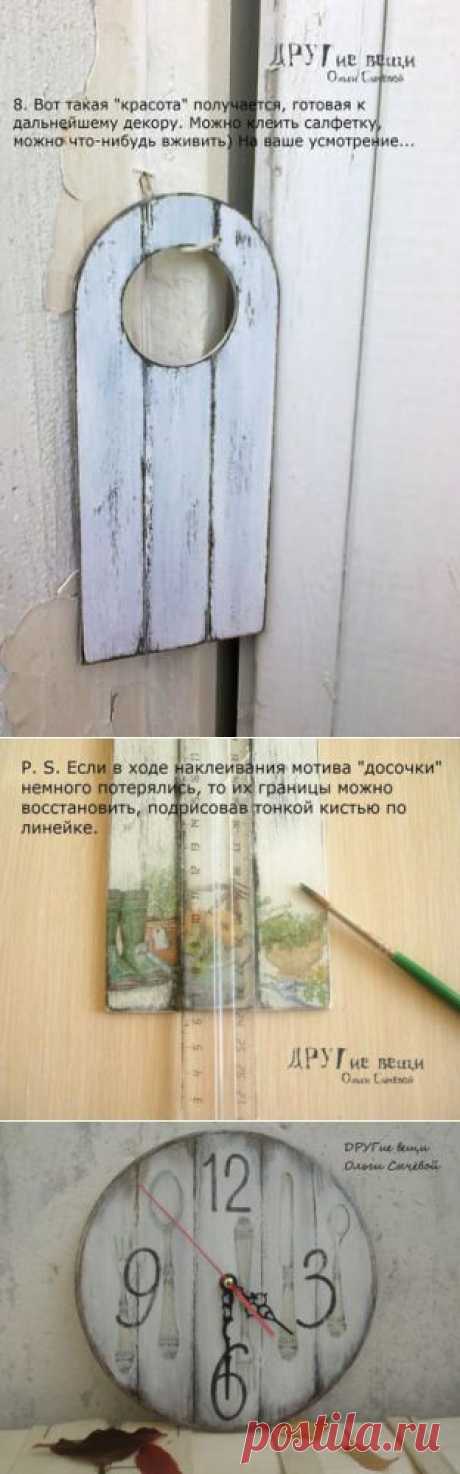 Декупаж - Сайт любителей декупажа - DCPG.RU | Имитация досочек. Небольшие &quot;фишки&quot; техники.