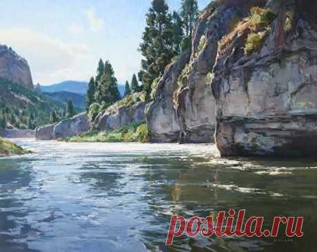 Американский #художник Josh Elliott (1973 г.р.)... - Виртуальная Академия Живописи