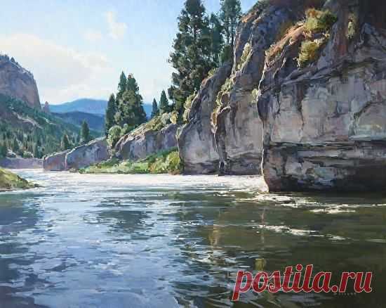 Американский #художник Josh Elliott (1973 г.р.)... - Виртуальная Академия Живописи