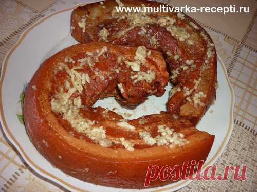 Как приготовить сало в луковой шелухе. Очень вкусное сало в мультиварке