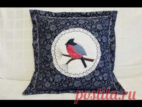 Подушки для дивана. Втачивание молнии