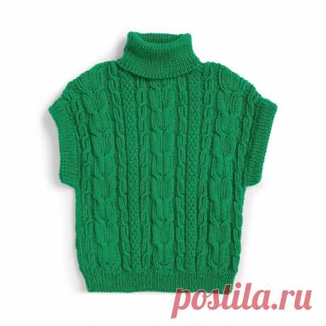 ЖИЛЕТ С КОСАМИ CABLE MIX

Размеры XS/S (M, L, XL, 2/3XL, 4/5XL).
Для окружности бюста 71-86.5 (91.5-96.5, 101.5-106.5, 112-117, 122-137, 142-157.5)см.
Окружность бюста готового изделия: 96.5 (106.5, 117, 132, 147.5, 159)см.

Пряжа Caron Simply Soft (100% акрил, 288метров/170гр,) 3 (4, 4, 5, 5, 6)мотков.
Спицы 4.5мм и 5мм или размер, необходимый для получения указанной плотности.
Дополнительно: дополнительная спица для кос, два держателя петель, маркеры, игла.

Плотность вя...