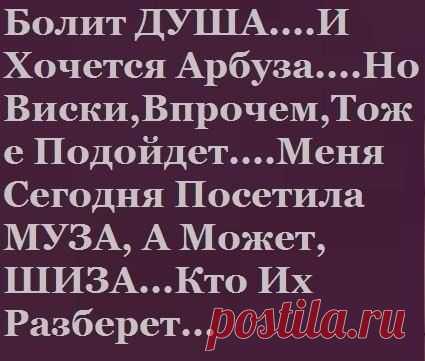 Ефросинья: Заткнуть меня можно только фразой «расскажи что-нибудь», потому что она вызывает у меня вакуум, арктическую пустыню и целое ни*я в голове.