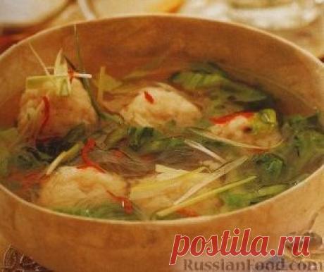 Рецепт: Китайский рыбный суп на RussianFood.com