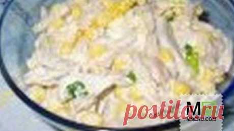 Салат с курицей и грибами &quot;Калигула&quot; - кулинарный рецепт. Миллион Меню