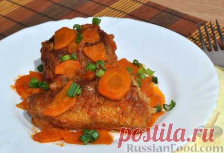 РЫБА В ТОМАТЕ - более 30 лучших рецептов!
