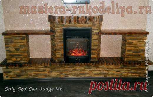 Мастер-класс: Декоративный фальш-камин