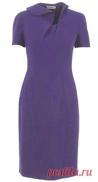 Разбираем модель фиолетового платья | Шкатулка