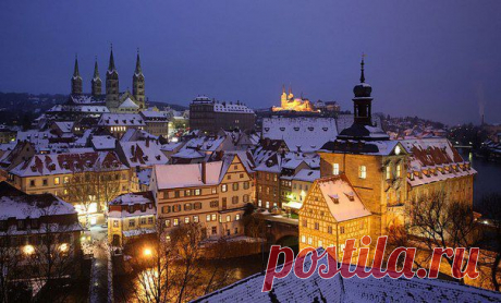 Зимний Бамберг / Изучение немецкого языка