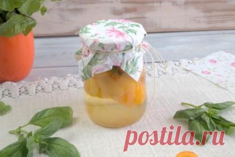 Консервированные абрикосы с базиликом | CityWomanCafe.com