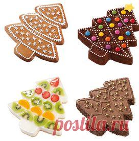 Форма для выпечки Рождественская елка Delicia | Кондитерский инвентарь | Вкусный магазин