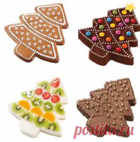 Форма для выпечки Рождественская елка Delicia | Кондитерский инвентарь | Вкусный магазин