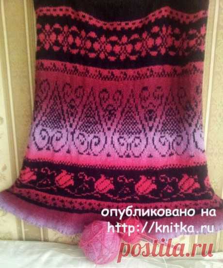 Вязаная спицами юбка из Кауни. Работа Маргариты, Вязание для женщин